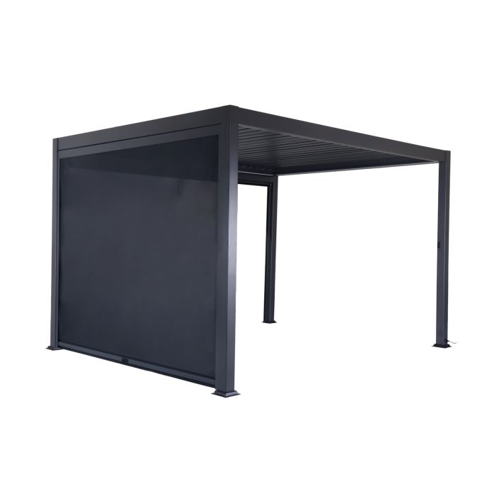 Anthracite Fitted Pergola Blind