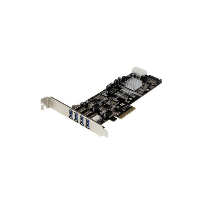StarTech.com 4 Port PCI Express PCIe SuperSpeed USB 3.0 Card Adapter w/ 2 Dedicated 5Gbps Channels