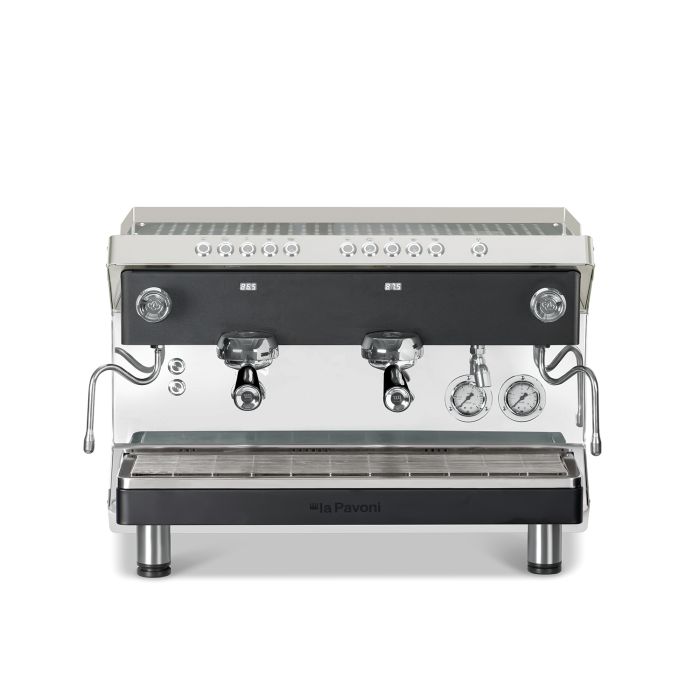 La Pavoni Geniale 2 Group Automatic Coffee Machine - 11.3 Ltr, Black