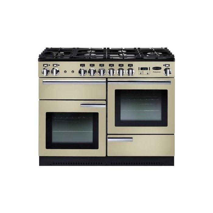 Rangemaster Professional Plus 110cm Dual Fuel Range Cooker - Cream