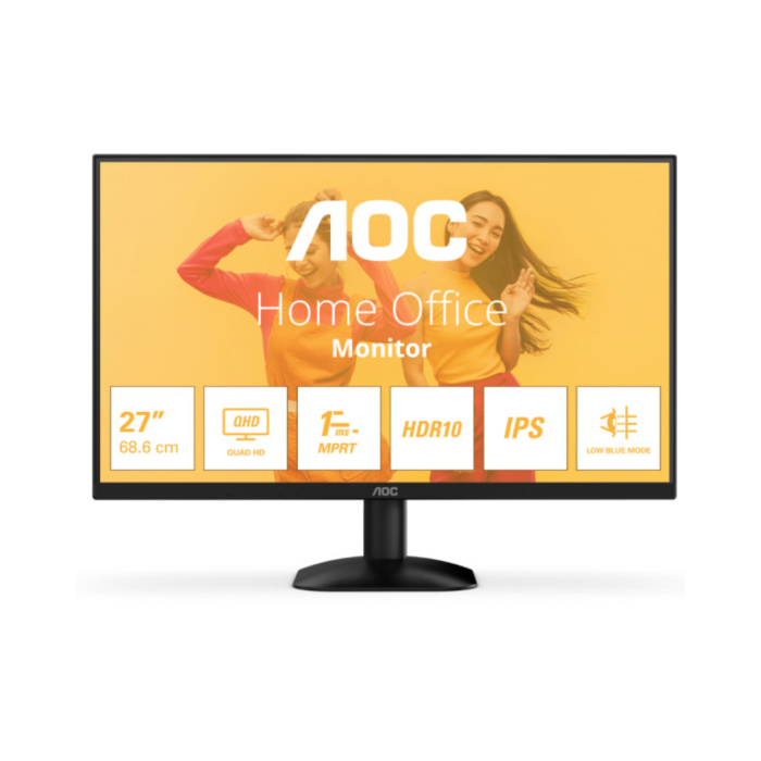 AOC Q27B35E 27" IPS QHD 1ms HDR10 Low Blue Light Monitor