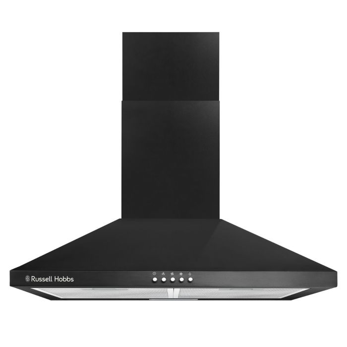 GRADE A2 - Russell Hobbs 60cm Chimney Cooker Hood - Black