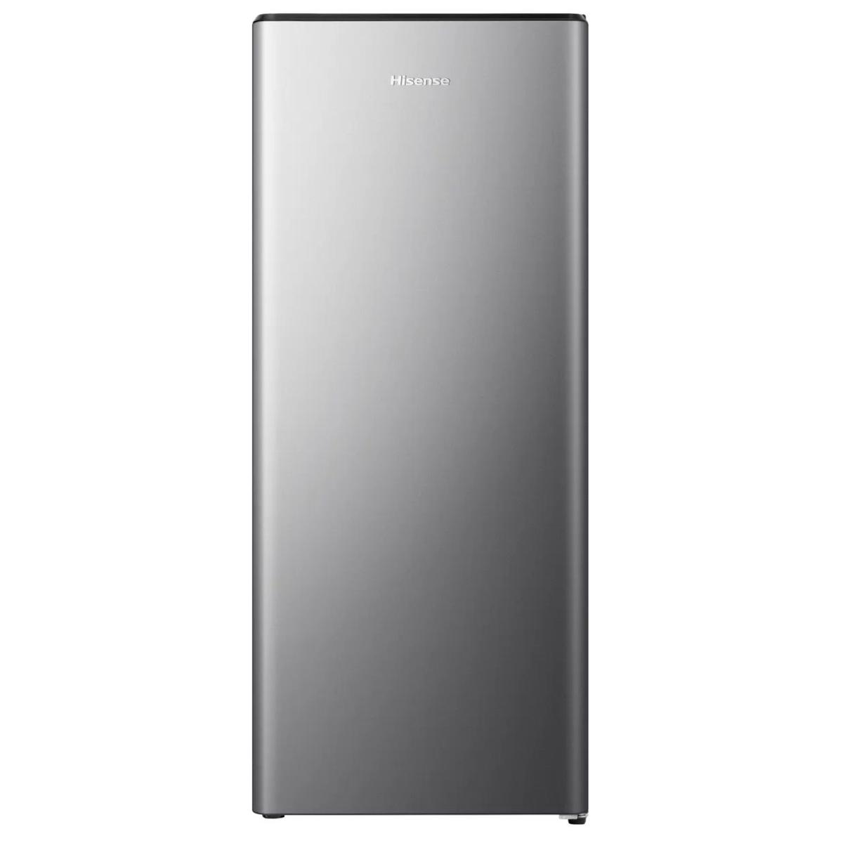 GRADE A2 - Hisense 165 Litre Freestanding Fridge With Icebox - Silver