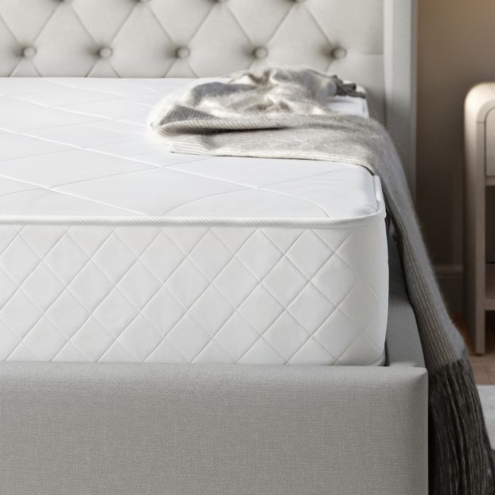 GRADE A1 - Double Open Coil Spring Quilted Mattress - Sleepful Essentials