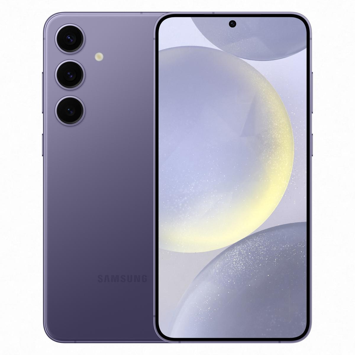 Refurbished Samsung Galaxy S24+ 256GB 5G Mobile Phone - Cobalt Violet