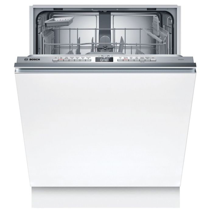 Bosch Series 4 Integrated Dishwasher - Smart, C-rated, Silver control panel