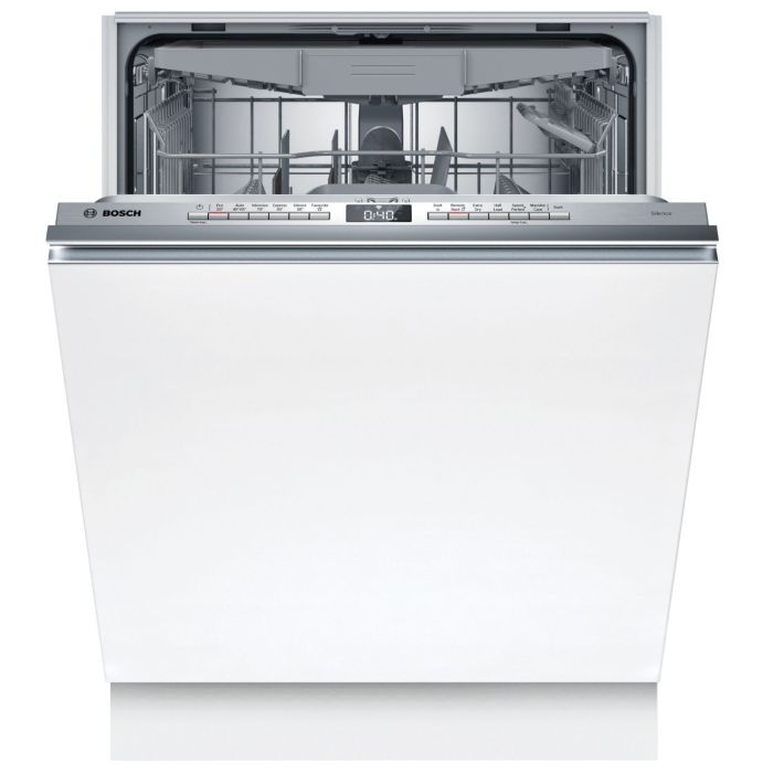 Bosch Series 4 Integrated Dishwasher - Smart C-rated Silver control panel