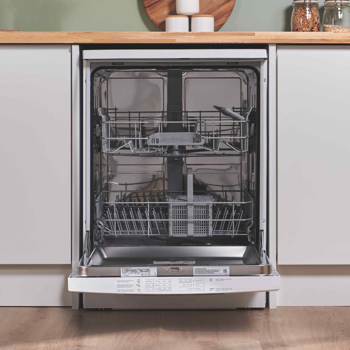 GRADE A2 - Bosch Series 2 Freestanding Dishwasher - VarioSpeed Plus White
