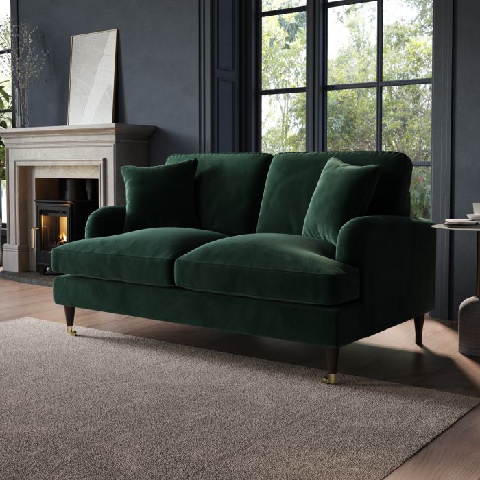 ALMOST PERFECT - Payton 2 Seater Sofa in Opulence bottle green