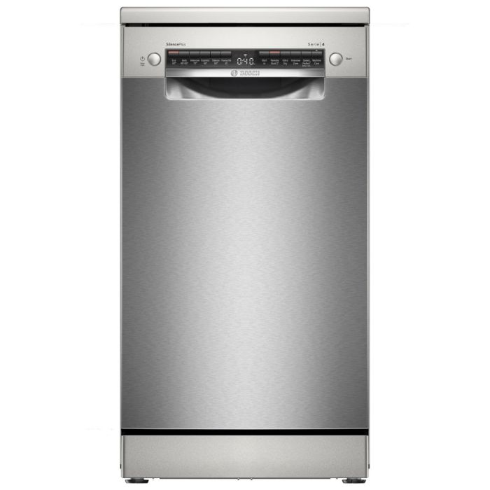 GRADE A1 - Bosch Series 4 Freestanding Slimline Dishwasher - Stainless Steel Extra Dry Vario Flex Baskets