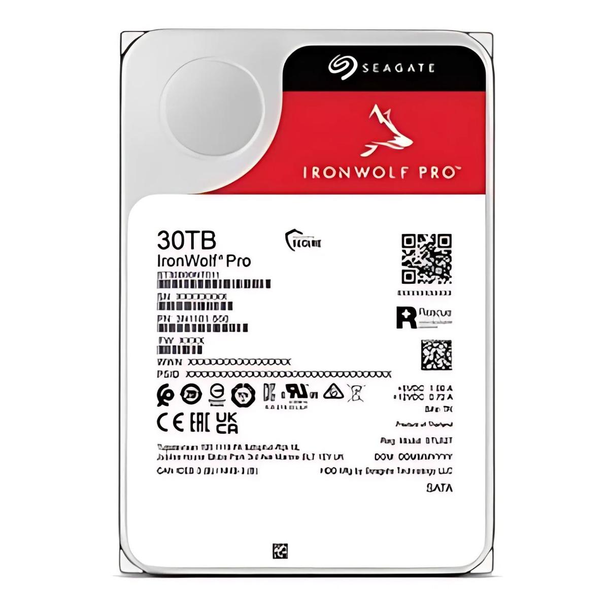 Seagate IronWolf Pro 30TB 3.5 Serial ATA III Internal Hard Drives