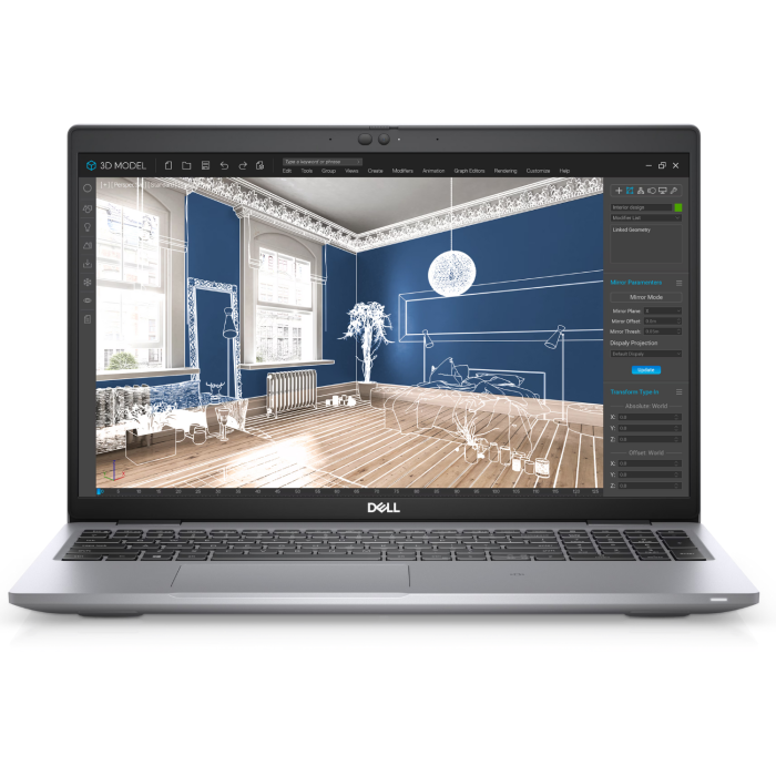 Refurbished Dell Precision 3560 Core i7 11th gen 32GB RAM 512GB SSD NVIDIA T500 15.6 Inch Windows 11 Pro Mobile Workstation