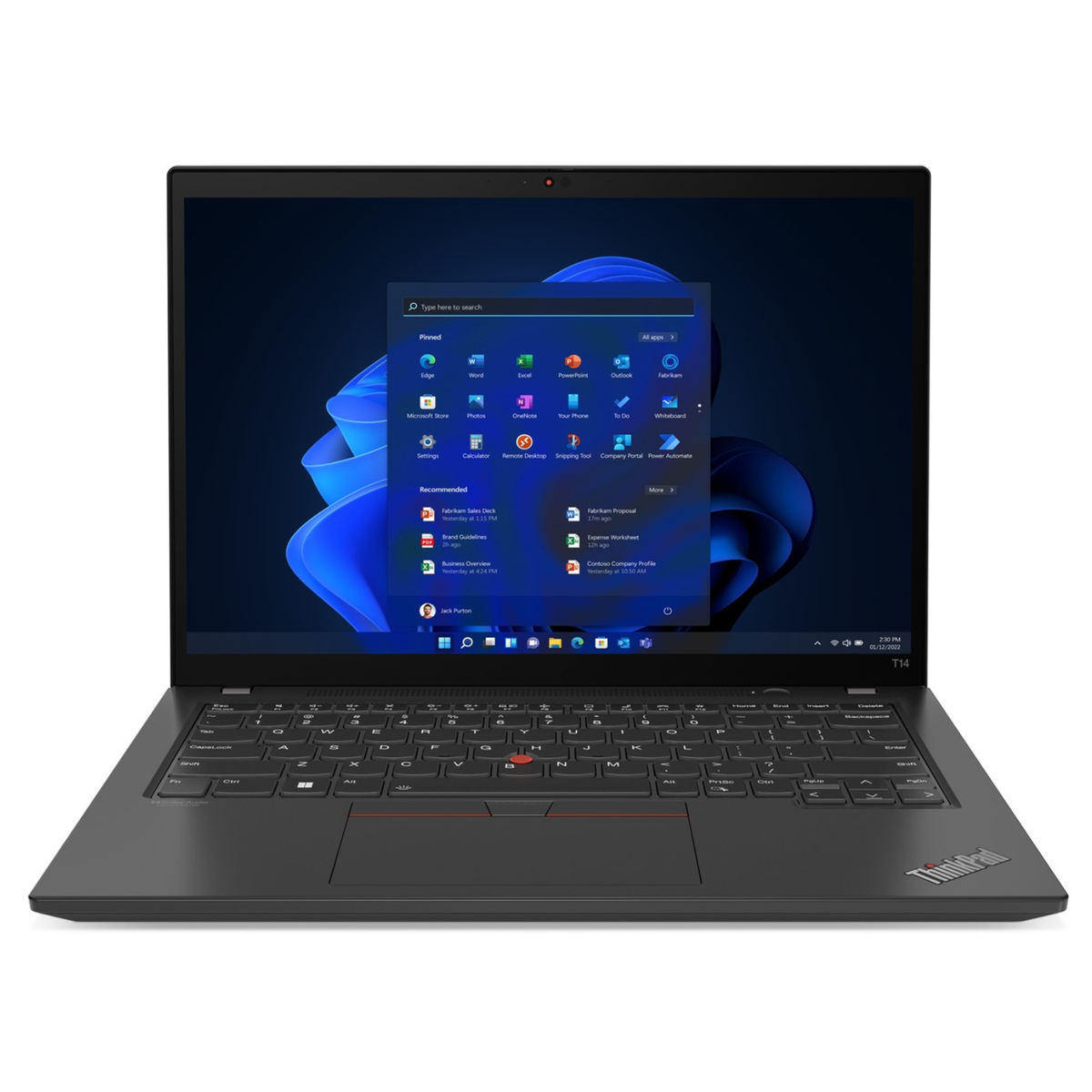 Refurbished Lenovo ThinkPad T14 Intel Core i5 10th gen 16GB RAM 256GB SSD 14 Inch Windows 11 Pro Laptop