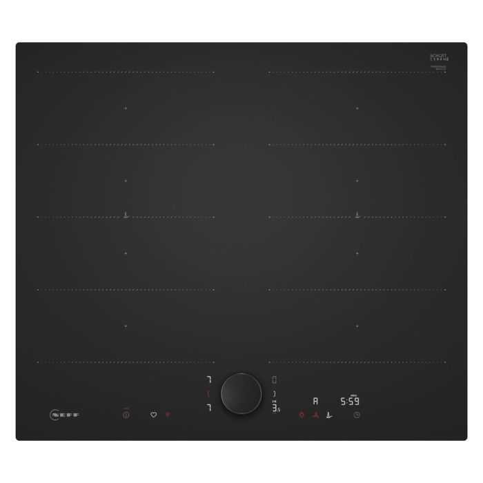 Neff N90 60cm 4 Zone Induction Hob - Matt Black