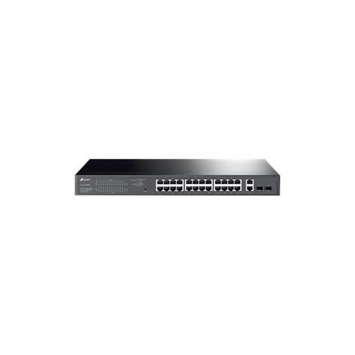 TP-Link JetStream 24-Port Gigabit Ethernet PoE L2 Rack-mountable Managed Switch