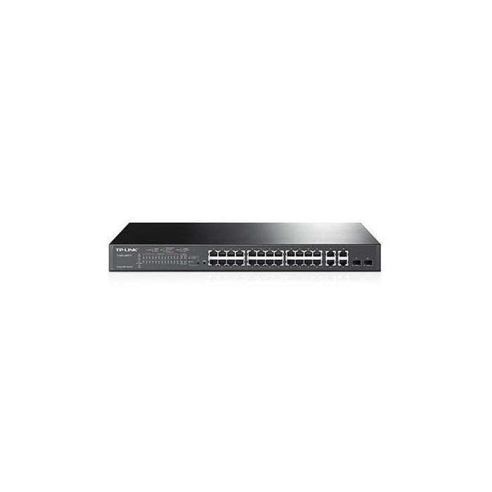 TP-Link JetStream TL-SL2428P PoE Rack-mountable Managed Network Switch