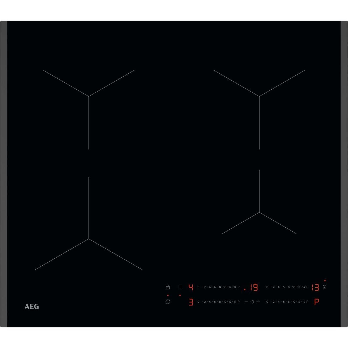 GRADE A1 - AEG 5000 Series 60cm 4 Zone Induction Hob