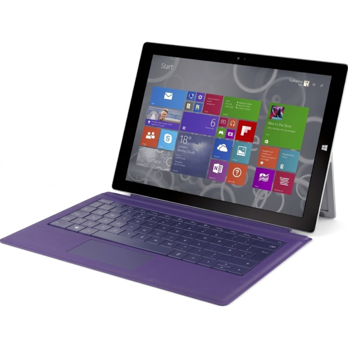 Refurbished Microsoft Surface 3 Intel Atom X7-Z8700 4GB RAM 128GB eMMC 10.8 Inch Windows 11 Touchscreen Laptop