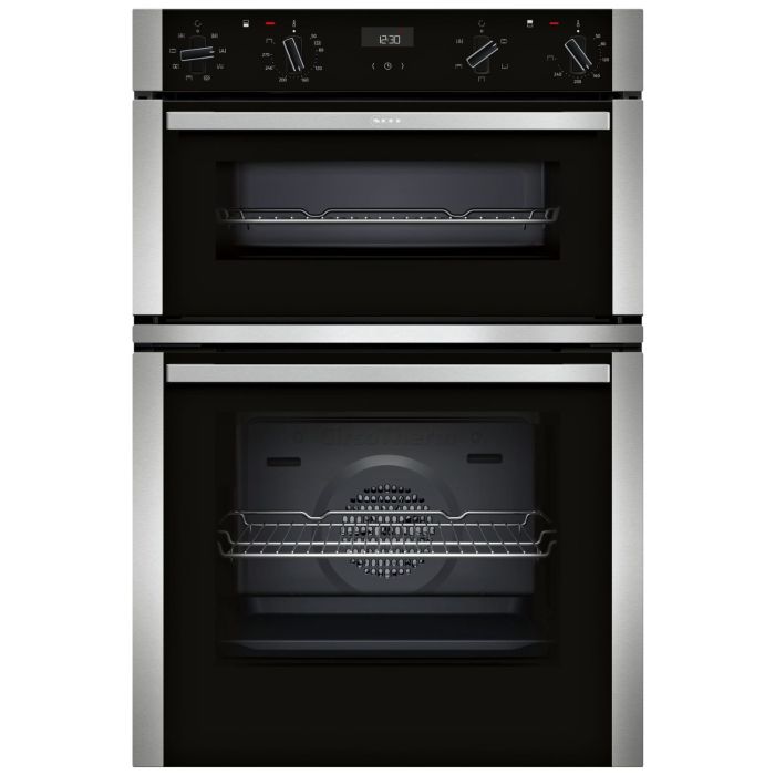 Refurbished Neff N50 Built-In Double Oven - Stainless Steel