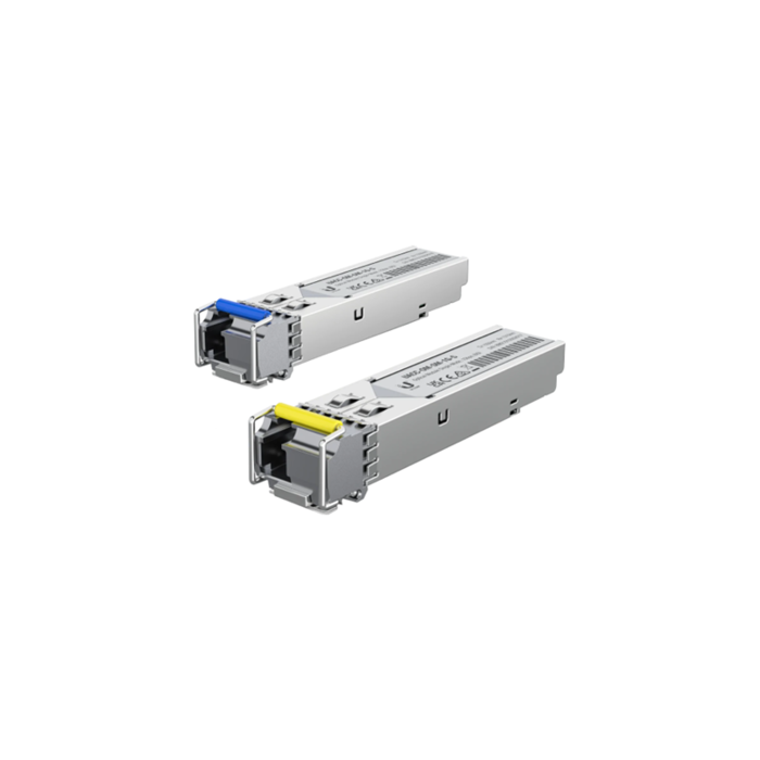 Ubiquiti UACC-OM-SM-1G-S Gigabit Bi-Directional Singlemode Fibre SFP Transceiver - 2 Pack