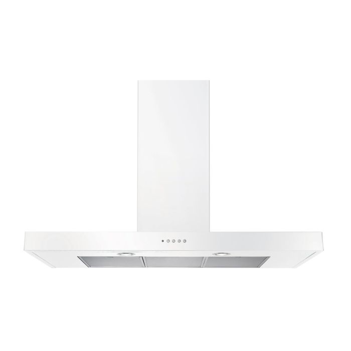 Rangemaster 100cm Slimline Chimney Cooker Hood - White