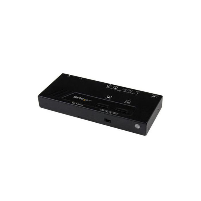 StarTech.com 2X2 HDMI&reg; Matrix Switch w/ Automatic and Priority Switching – 1080p