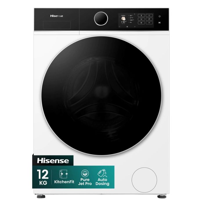 Hisense KitchenFit 5i Series 12kg 1400rpm Washing Machine - White