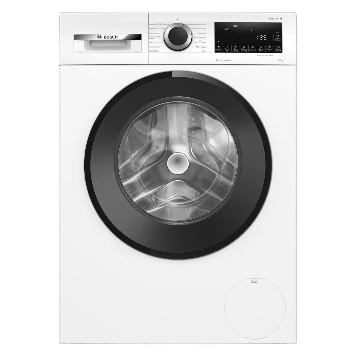 Refurbished Bosch Series 6 WGG24400GB 9kg 1400rpm Washing Machine - White