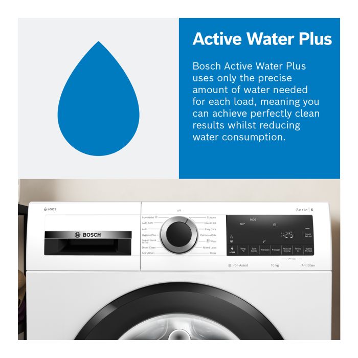 GRADE A2 - Bosch Series 8 8kg 1400rpm Integrated Washing Machine