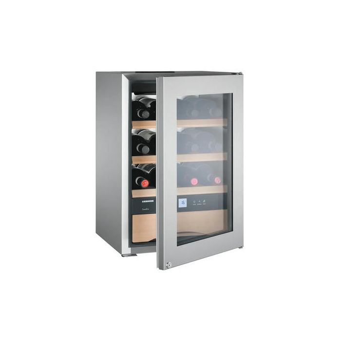 Liebherr GrandCru 12 Bottle Wine Cabinet - Stainless Steel