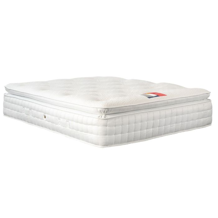 Super King Hybrid Memory Foam Top 3000 Pocket Sprung Pillow Top Mattress - Sleepful Premium