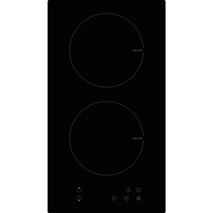 Refurbished electriQ eiQ30INDP 2 Zone Induction Hob Black