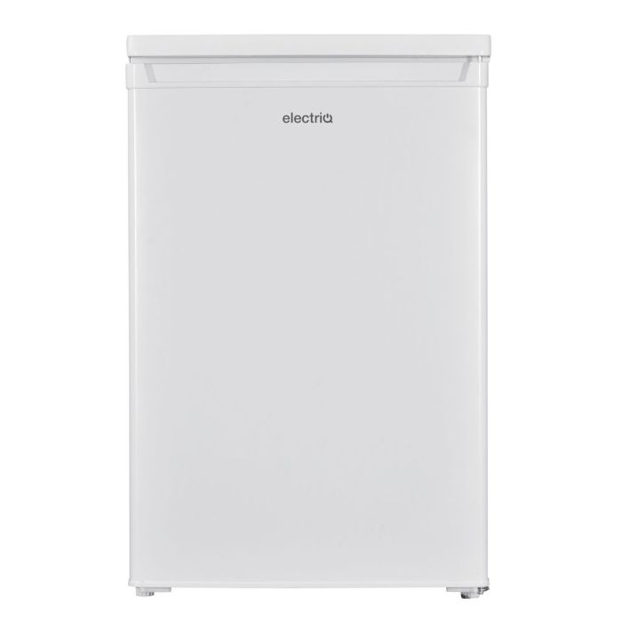 electriQ 109 Litre Freestanding Under Counter Fridge with Ice Box - White