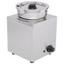 Hamoki BMP-4 Round Pot Wet Bain Marie 3.5ltr. 13 Amp Plug In image 1