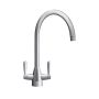 ALMOST PERFECT - Franke Eiger Dual Lever Monobloc  Kitchen Mixer Tap - Steel