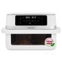 Instant Pot Vortex VersaZone 12L Air Fryer PFAS Free Large Twin 6L Baskets 8-in-1 Dehydrate Grill Bake Roast Reheat Easy Clean Dishwasher Safe White image 1