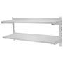 Hamoki STSW-063D 600mm Wide Double Stainless Steel Wall Shelf 300MM Deep image 1