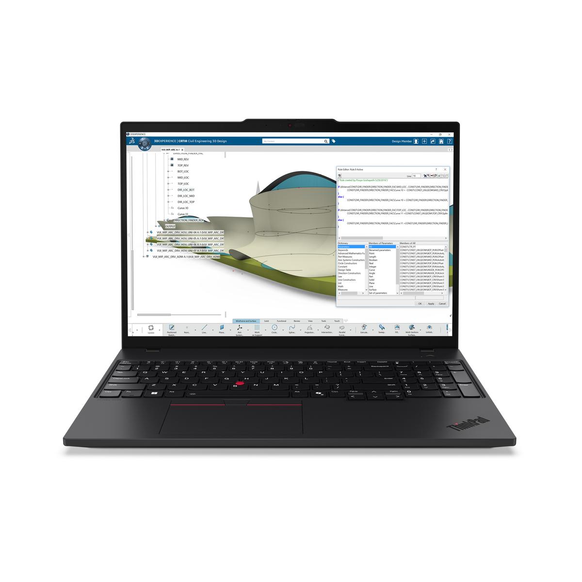 Lenovo ThinkPad P16s Gen 4 AMD Ryzen AI 7 16GB RAM 512GB SSD 16 Inch Windows 11 Pro Laptop image 1