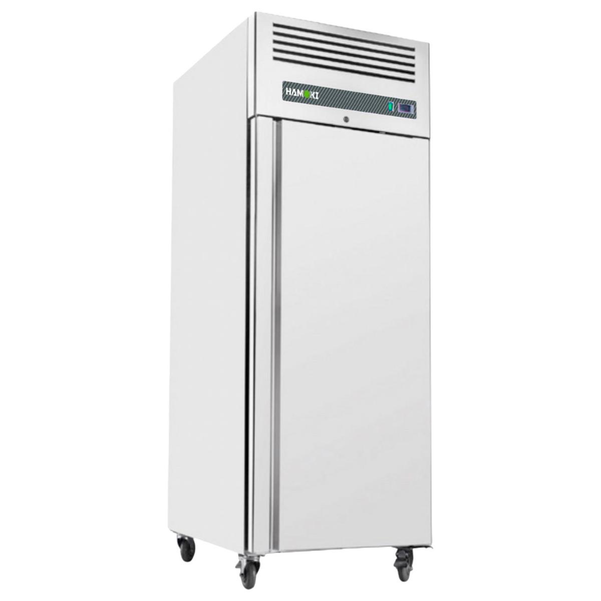 Refurbished Hamoki GN600BT Single Door Upright Freezer - 415 Ltr Ventilated Cooling