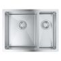 Grohe K700U 1.5 bowls Undermount  Chrome Stainless Steel Kitchen Sink image 1