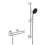 ONLY OPENED - GROHE QuickFix Chrome Precision Start Thermostatic Shower Mixer 