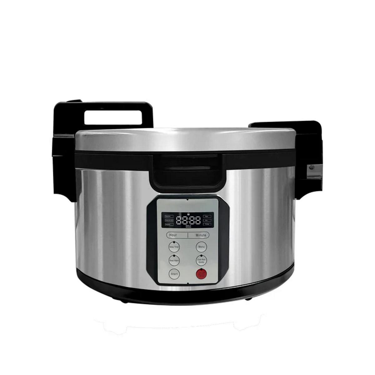 GRADE A1 - Steelmore Digital Rice Cooker and Warmer with Scoop and Cup - 22 Ltr image 1