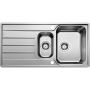 Blanco Lemis 6 S-IF 1.5 Bowl Inset Stainless Steel Kitchen Sink image 1
