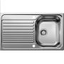 Blanco Tipo 45 S Single Bowl Reversible Inset Stainless Steel  Kitchen Sink image 1