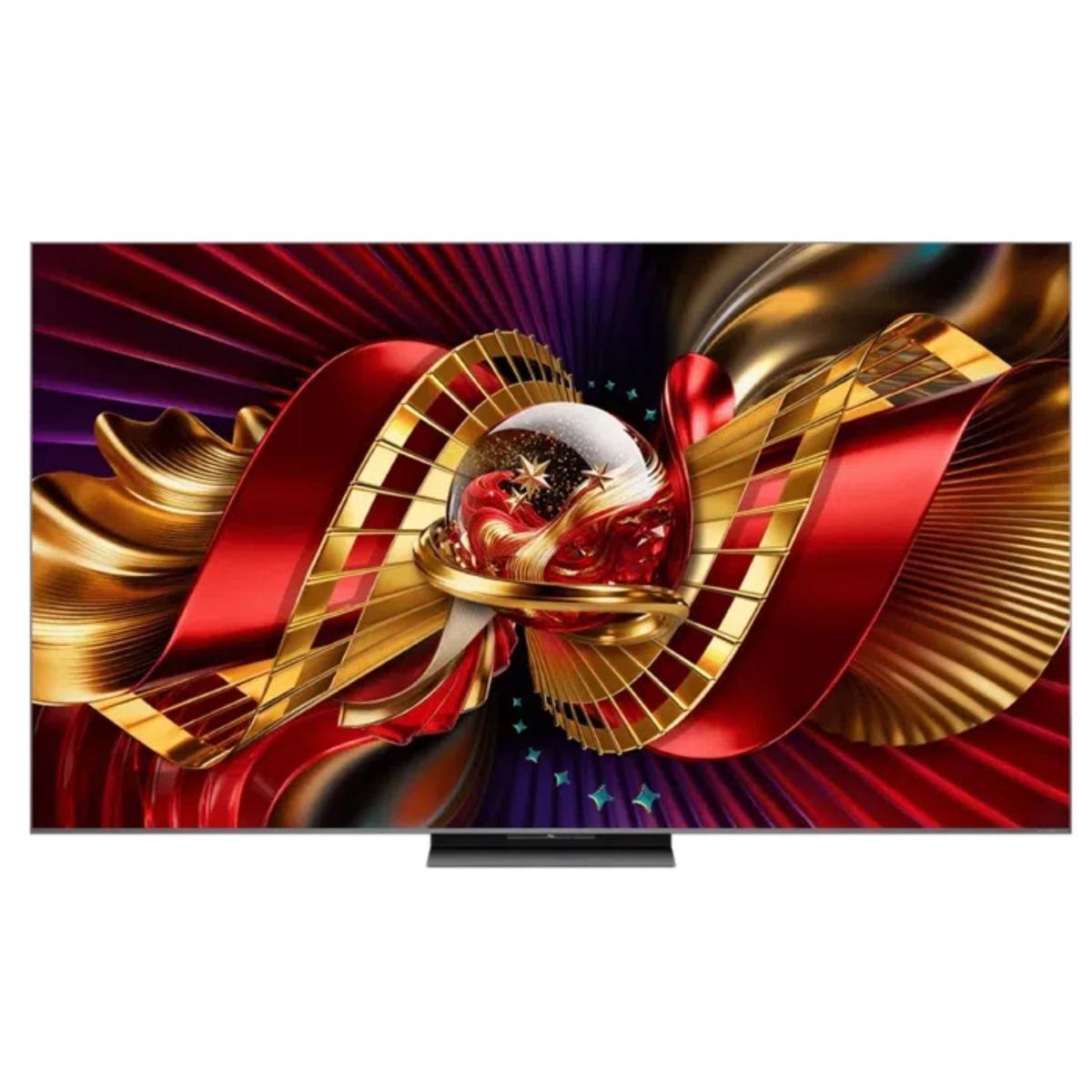 TCL 85C8L-UK 85" 4K HDR Smart Google TV – Ultra Large 85 Inch QLED TV with Dolby Atmos HDR & Google TV Streaming Apps image 1