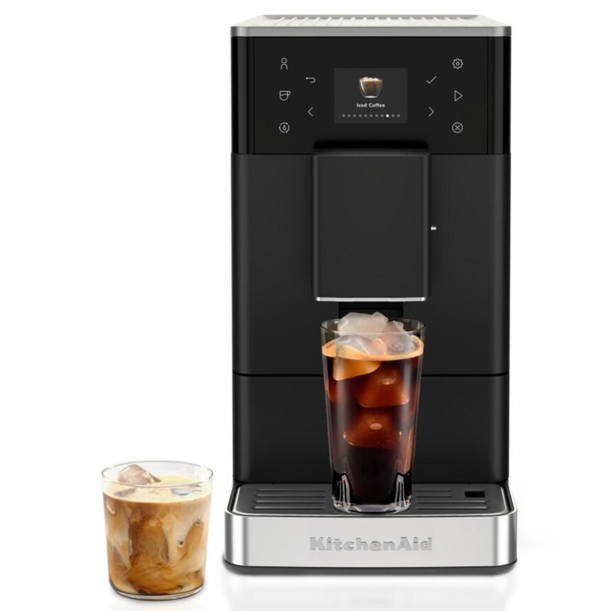 KitchenAid KF3 Fully Automatic Espresso Coffee Machine 5KES8453BBM - Matte Black image 1