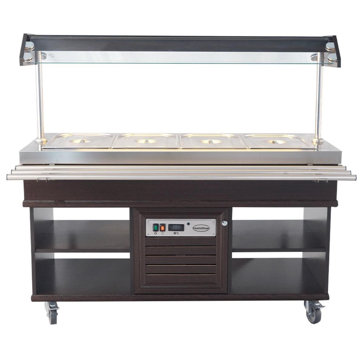 Combisteel Refrigerated Buffet Display Salad Bar - 4 x 1/1 GN image 1