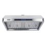 Combisteel 900mm Compact Extractor Hood with Motor Filters & Lights - Plug In image 1