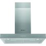 Refurbished Indesit IHBS65LMX 60cm Flat Cooker Hood Stainless Steel image 1