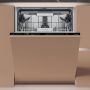 GRADE A2 - Hotpoint Maxi Space Integrated Dishwasher - C-Rated Black control panel